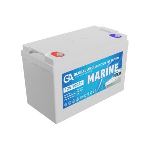12V 100 Ah Derin Döngü Marin Jel Akü