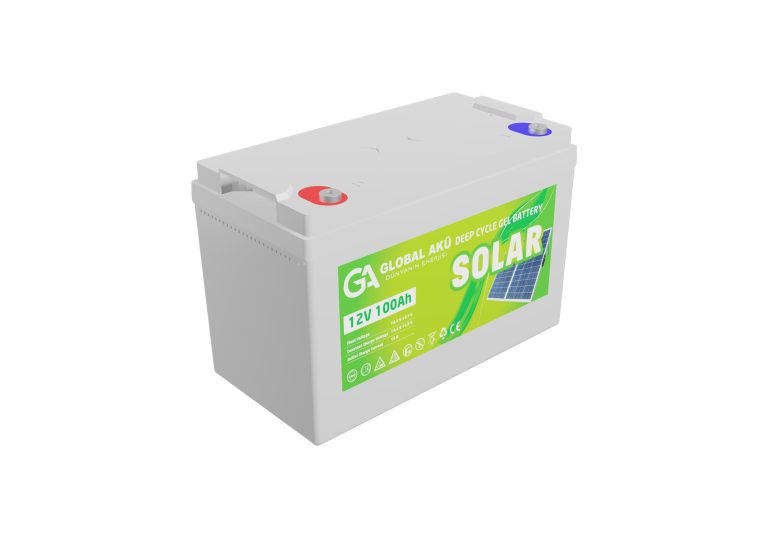 12V 100 Ah Derin Döngü Solar Jel Akü