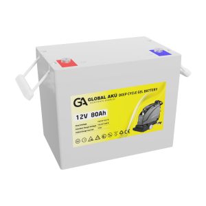 12V 80 Ah Derin Döngü JEL Akü