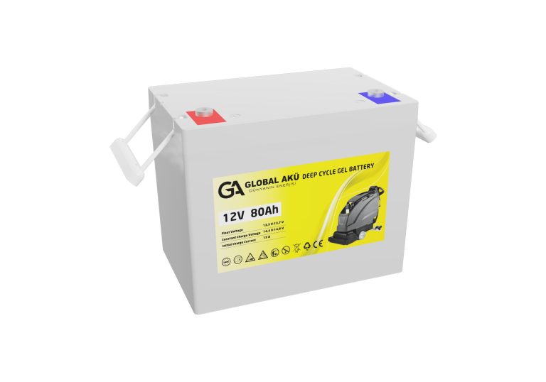 12V 80 Ah Derin Döngü JEL Akü